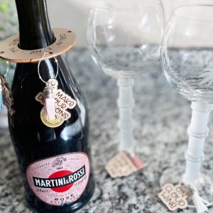 Wine Glass Charms Set: Funny Wine Lover Gift with Tassels